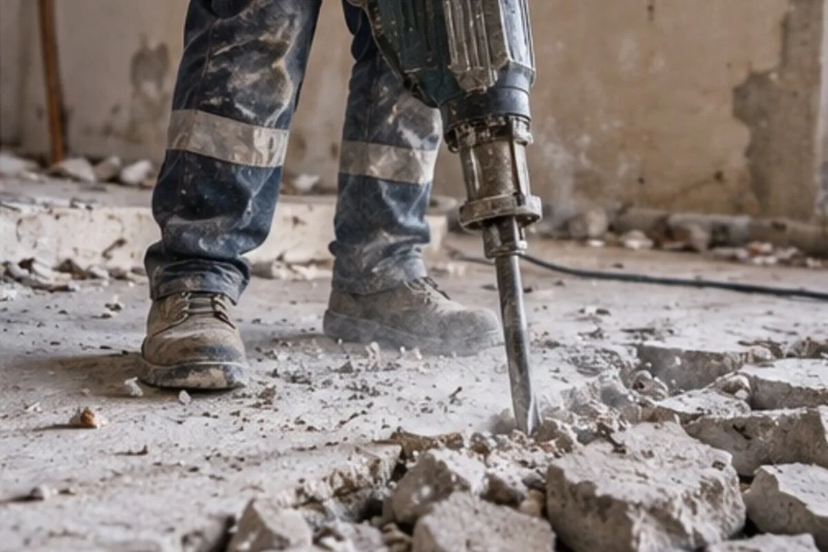 Beton Kırma çalışması
